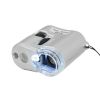 Portable Mini Pocket 60X Microscope Jeweler Loupe Lens Illuminated Jewelry Insect Magnifier Glass 3 LED With UV Light Microscope
