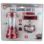 Camping Light Set (Option: Red,Transparent)